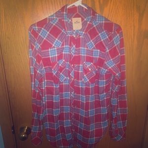 Flannel Plaid Button Down